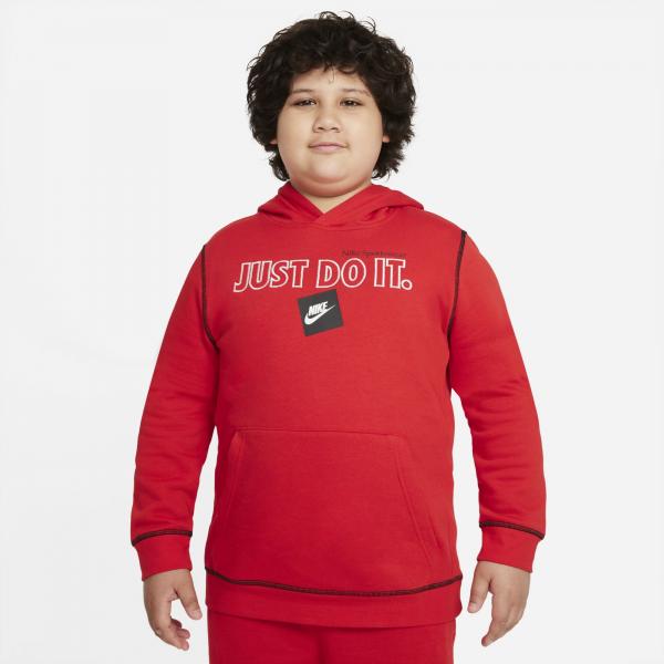 Nike - Boy - JDI Pullover Hoodie - University Red/Black