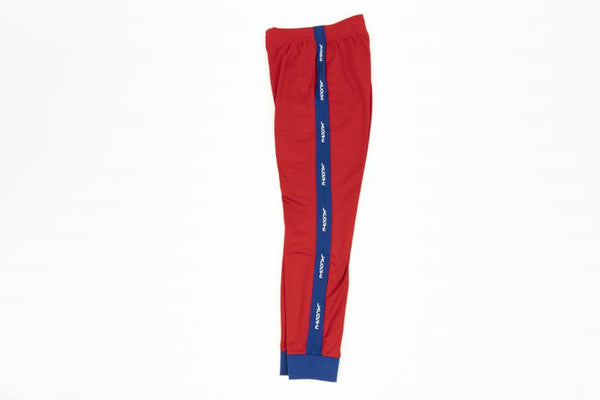 Lacoste - Men - Tricot Side Tape Jogger - Red/Blue