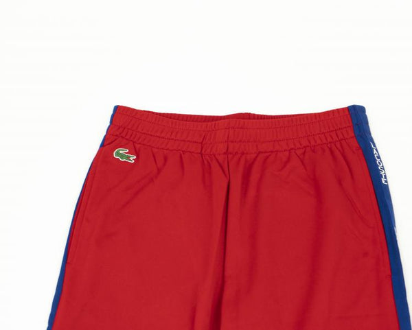 Lacoste - Men - Tricot Side Tape Jogger - Red/Blue