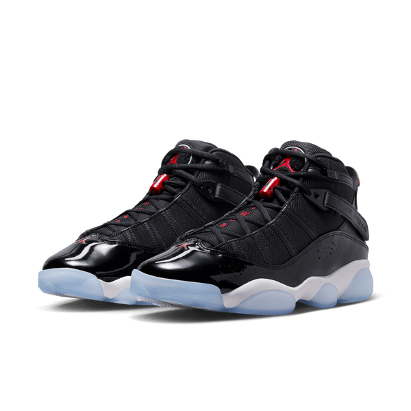 Jordan - Men - 6 Rings - Black/Gym Red