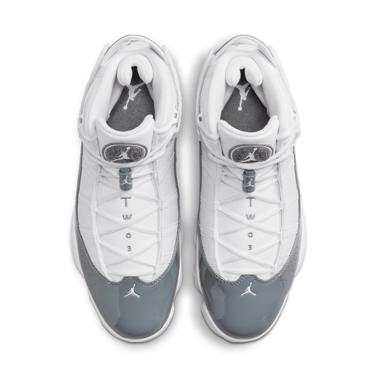 Jordan - Men - 6 Rings - White/Cool Grey – Nohble