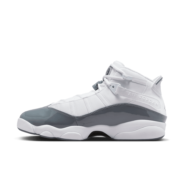 Jordan - Men - 6 Rings - White/Cool Grey