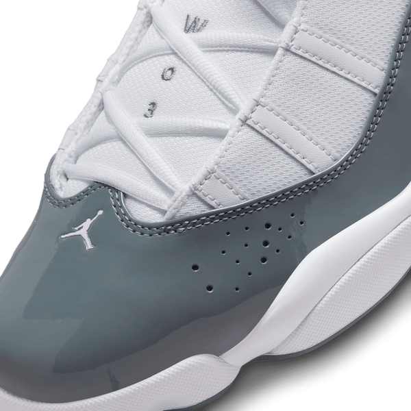 Jordan - Men - 6 Rings - White/Cool Grey