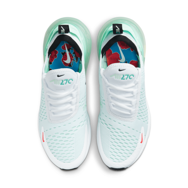 Nike - Women - Air Max 270 - White/Metallic Silver