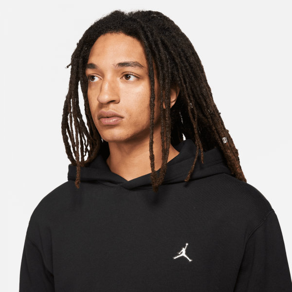 Jordan - Men - ESS Fleece Pullover Hoodie - Black