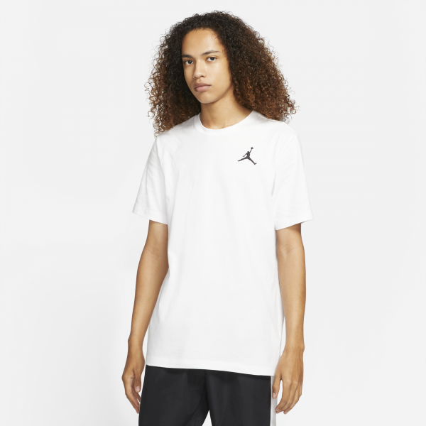 Jordan - Men - Jumpman Short Sleeve Tee - White/Black