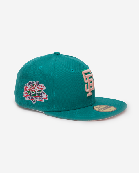 NEW ERA - Accessories - SF Giants 1989 WS Custom Fitted - Green/Blush
