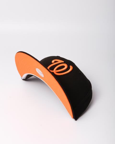 NEW ERA - Accessories - Washington Nationals 2008 Inaugural Custom Fitted - Black/Orange