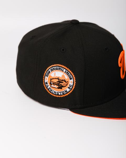 NEW ERA - Accessories - Washington Nationals 2008 Inaugural Custom Fitted - Black/Orange