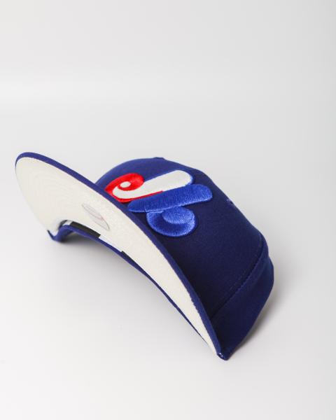 NEW ERA - Accessories - Montreal Expos 35th Anniv. Custom Fitted - Royal/Chrome White