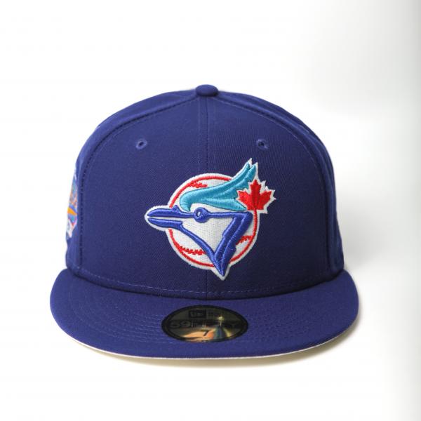 NEW ERA - Accessories - Toronto Blue Jays 1993 WS Custom Fitted - Royal/Chrome White