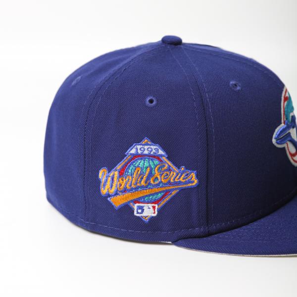 NEW ERA - Accessories - Toronto Blue Jays 1993 WS Custom Fitted - Royal/Chrome White