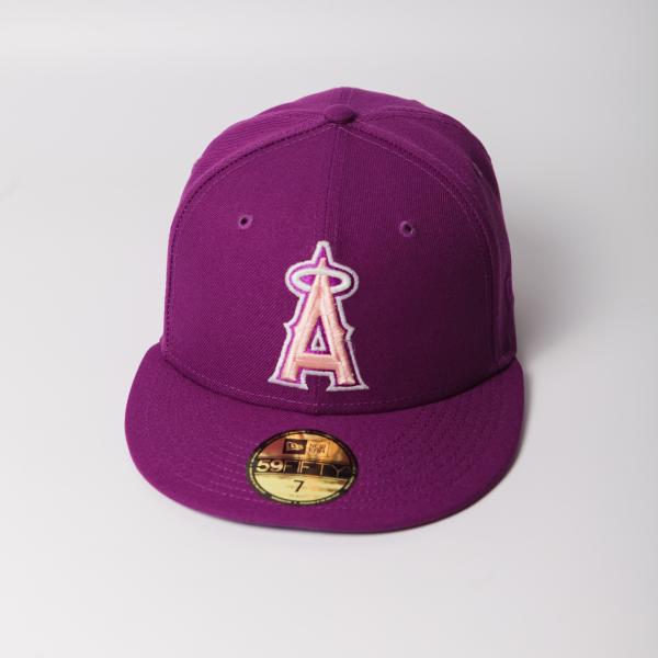NEW ERA - Accessories - Anaheim Angels 2002 WS Custom Fitted - Grape/Lavender