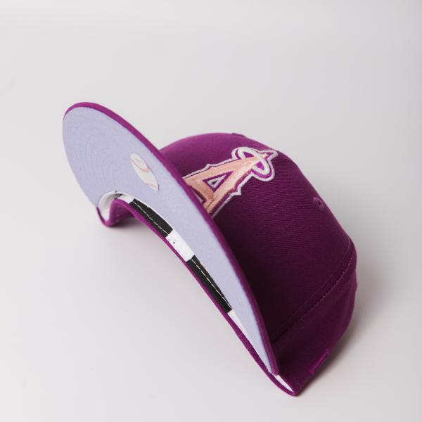 NEW ERA - Accessories - Anaheim Angels 2002 WS Custom Fitted - Grape/Lavender