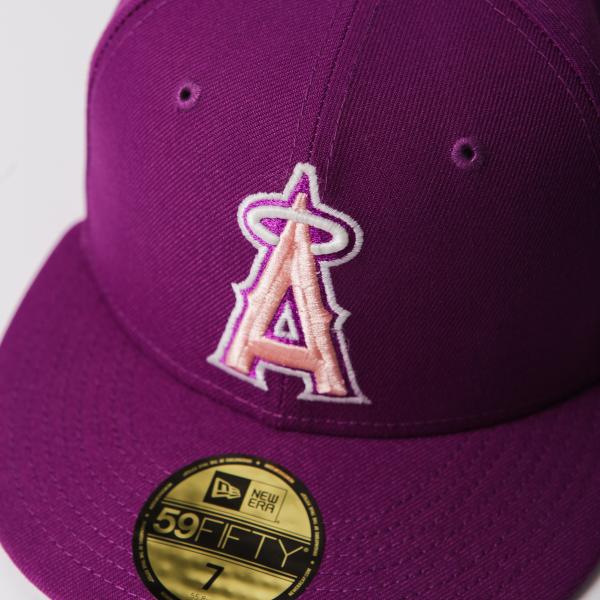 NEW ERA - Accessories - Anaheim Angels 2002 WS Custom Fitted - Grape/Lavender