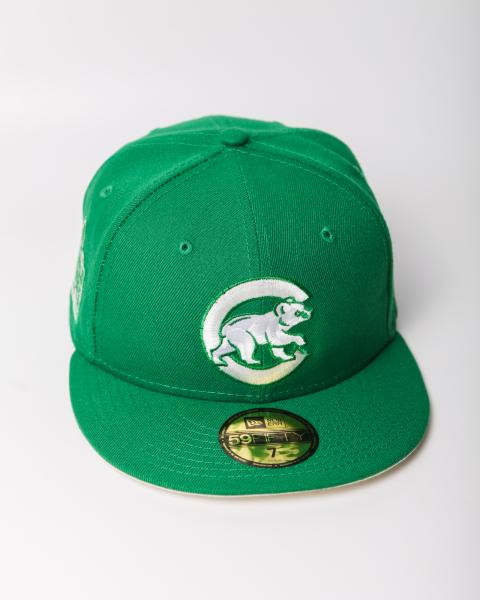 NEW ERA - Accessories - Chicago Cubs 2016 WS Custom Fitted - Green/Chrome White