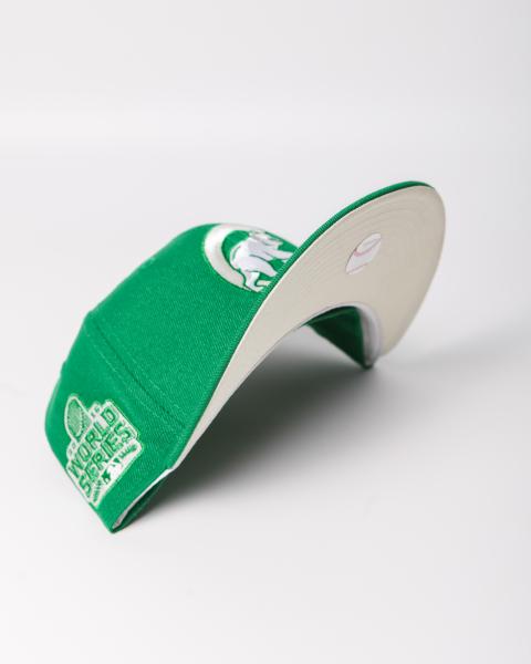 NEW ERA - Accessories - Chicago Cubs 2016 WS Custom Fitted - Green/Chrome White