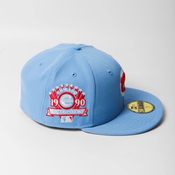 NEW ERA - Accessories - Chicago Cubs 1990 All Star Custom Fitted - Blue/Grey