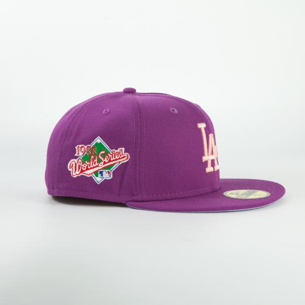 NEW ERA - Accessories - LA Dodgers 1988 WS Custom Fitted - Grape/Lavender