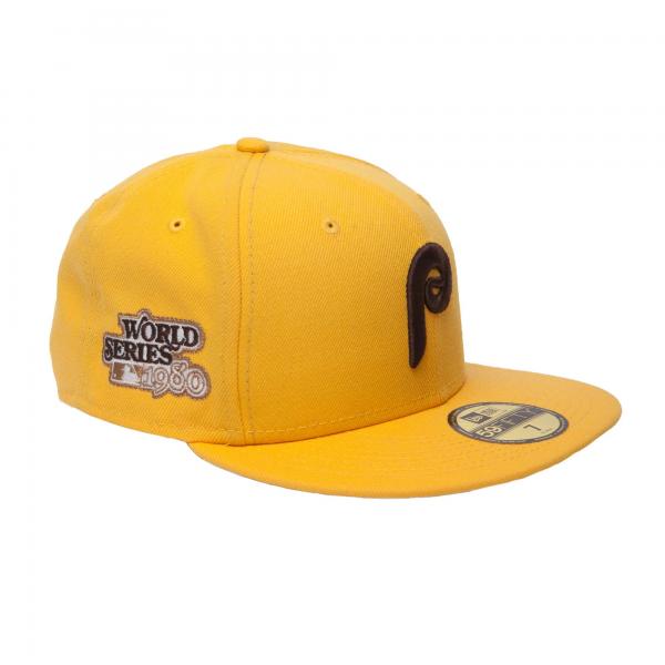 NEW ERA - Accessories - Philadephia Phillies 1980 WS Custom Fitted - Yellow/Yellow