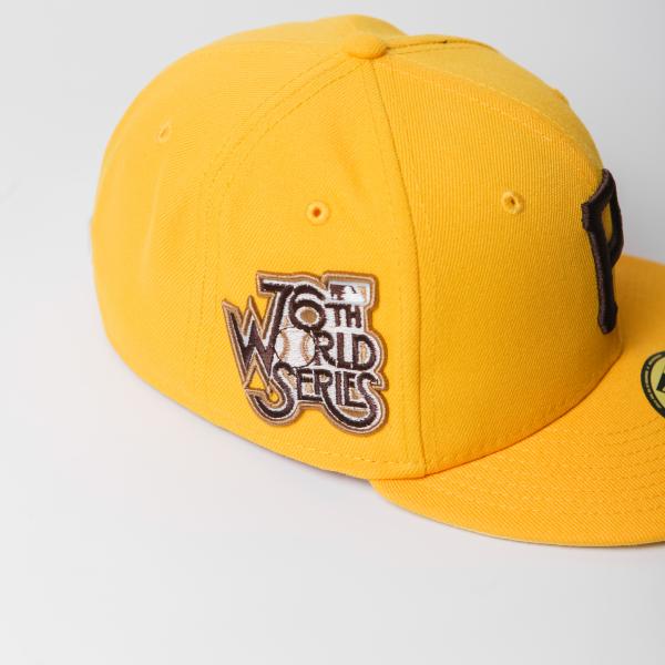 NEW ERA - Accessories - Pittsburgh Pirates 1979 WS Custom Fitted - Yellow/Yellow
