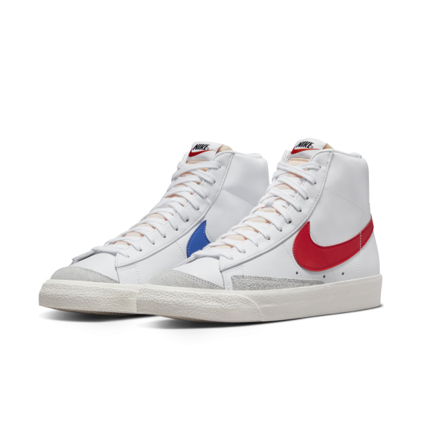Nike - Men - Blazer Mid '77 Vintage - White/Habanero Red