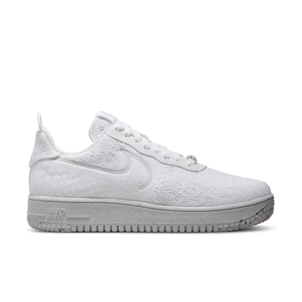 Nike - Men - Air Force 1 Crater Flyknit - White/Platinum Tint