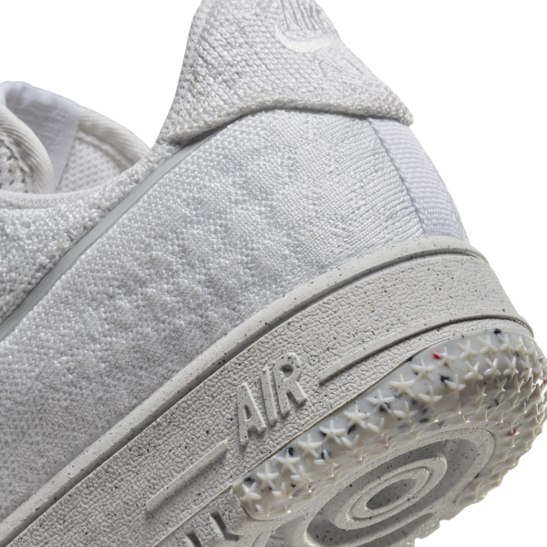 Nike - Men - Air Force 1 Crater Flyknit - White/Platinum Tint