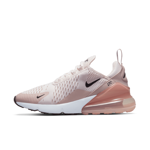 Nike Women Air Max 270 Pink Black Nohble