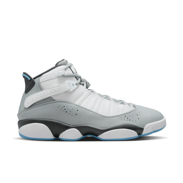 Jordan - Men - 6 Rings - White/Dutch Blue/Particle Grey