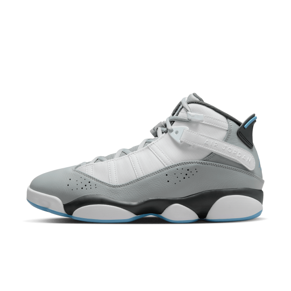 Jordan - Men - 6 Rings - White/Dutch Blue/Particle Grey