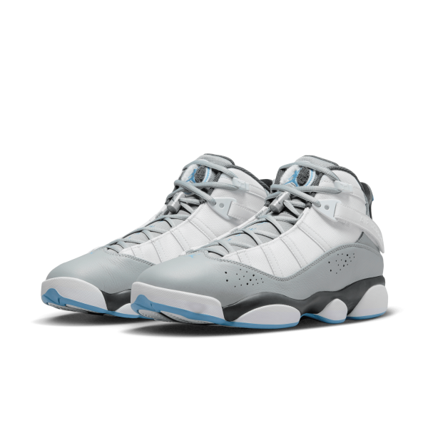 Jordan - Men - 6 Rings - White/Dutch Blue/Particle Grey