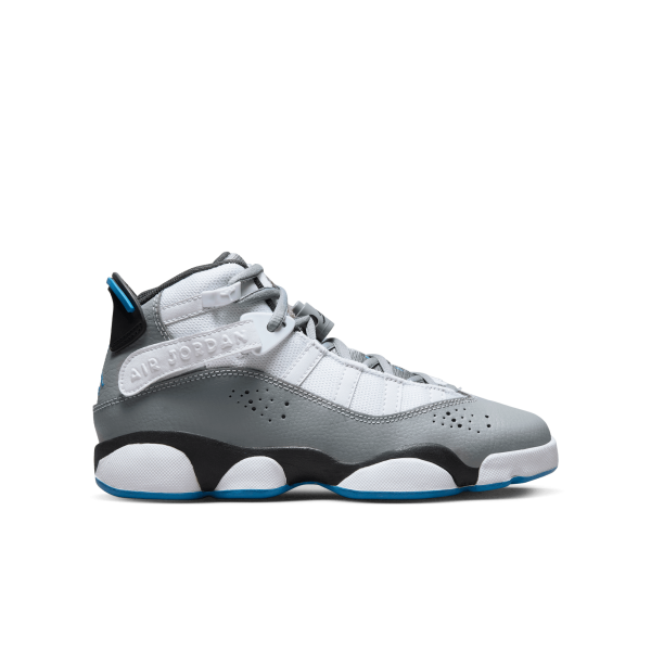 Jordan - Boy - GS 6 Rings - White/Dutch Blue/Particle Grey