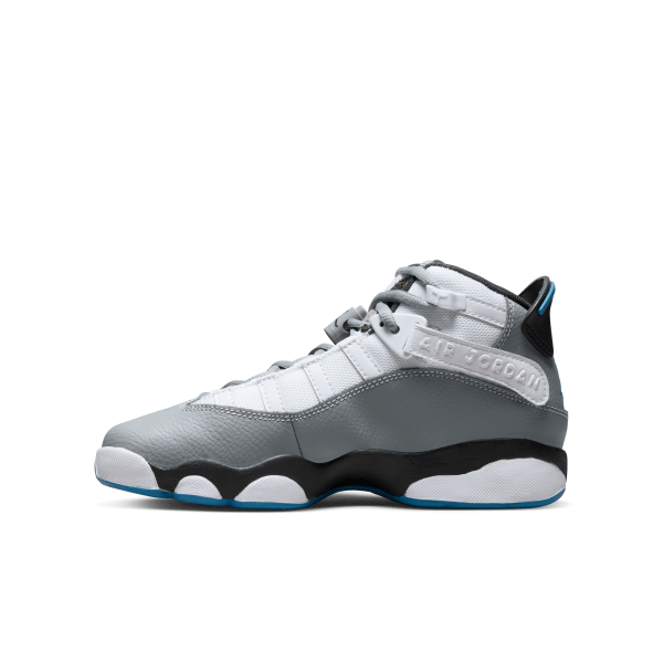 Jordan - Boy - GS 6 Rings - White/Dutch Blue/Particle Grey