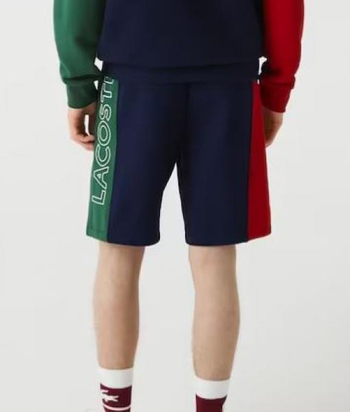 Lacoste - Men - Tricolor Shorts - Navy/Red/Green
