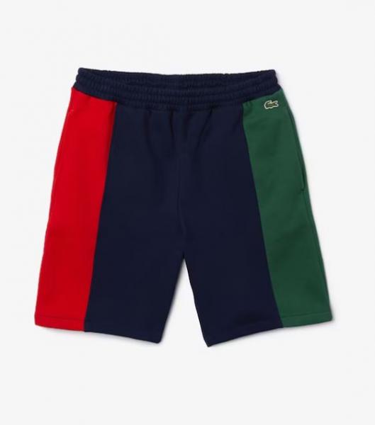 Lacoste - Men - Tricolor Shorts - Navy/Red/Green