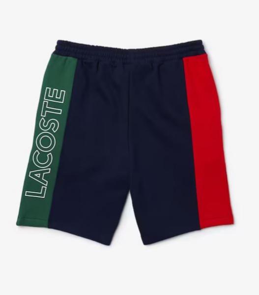 Lacoste - Men - Tricolor Shorts - Navy/Red/Green