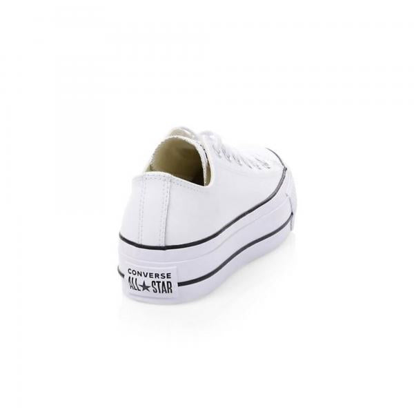 Converse - Women - All Star Platform Low - White Leather