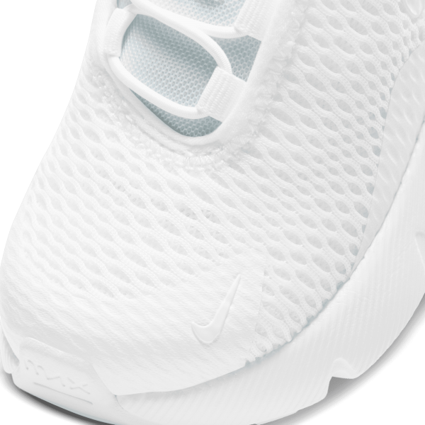Nike - Boy - TD Air Max 270 - White/Metallic Silver
