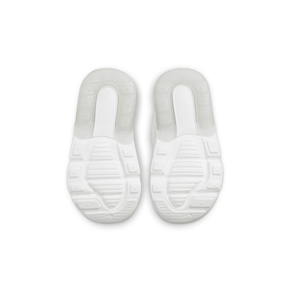 Nike - Boy - TD Air Max 270 - White/Metallic Silver