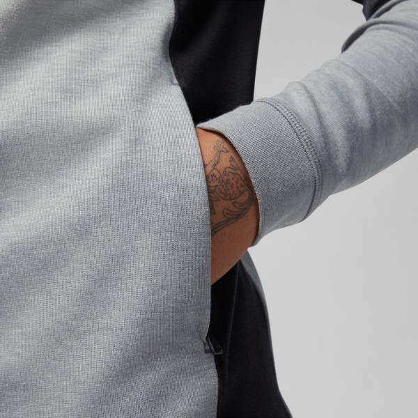 Jordan - Men - Sport Statement Air Jacket - Carbon Heather/Black