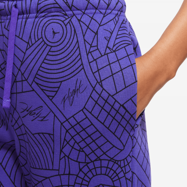 Jordan - Women - BRKLN AOP Sweatpant - Dark Concord