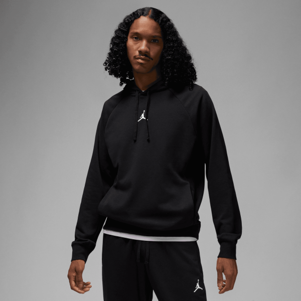 Jordan - Men - Sport Crossover Pullover Hoodie - Black/White