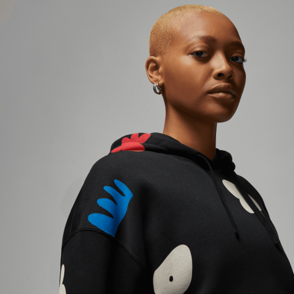 Jordan - Women - Flight Artist Series Pullover Hoodie - Black