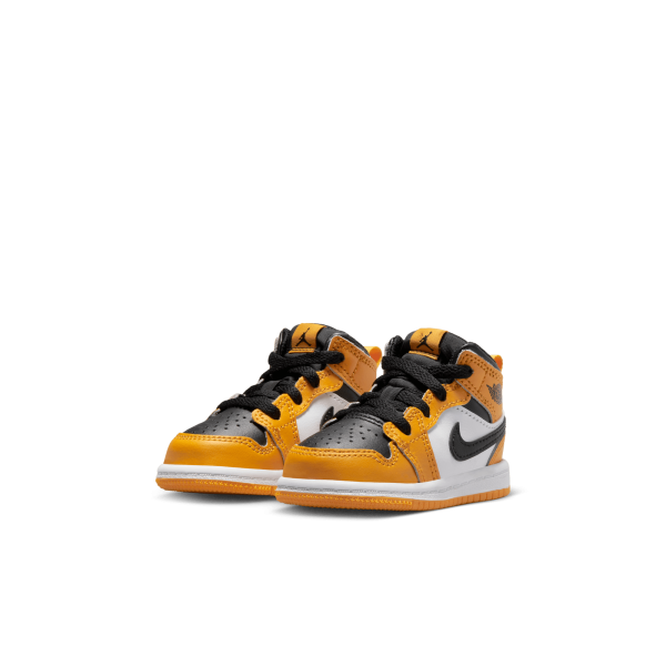 Jordan - Boy - TD Air Jordan 1 Mid - Taxi/Black/White – Nohble