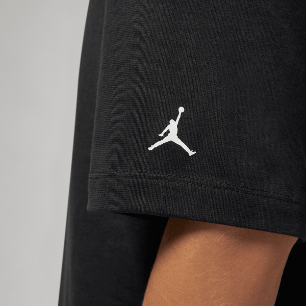 Jordan - Women - Flight Shoe Oversized Tee - Black/Varsity Red