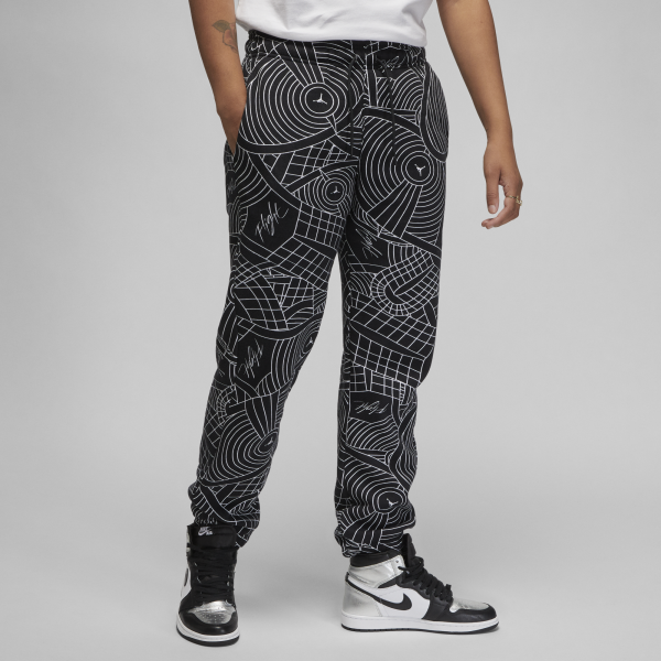 Jordan - Women - BRKLN AOP Sweatpant - Black