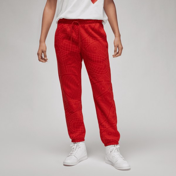 Jordan - Women - BRKLN AOP Sweatpant - Gym Red