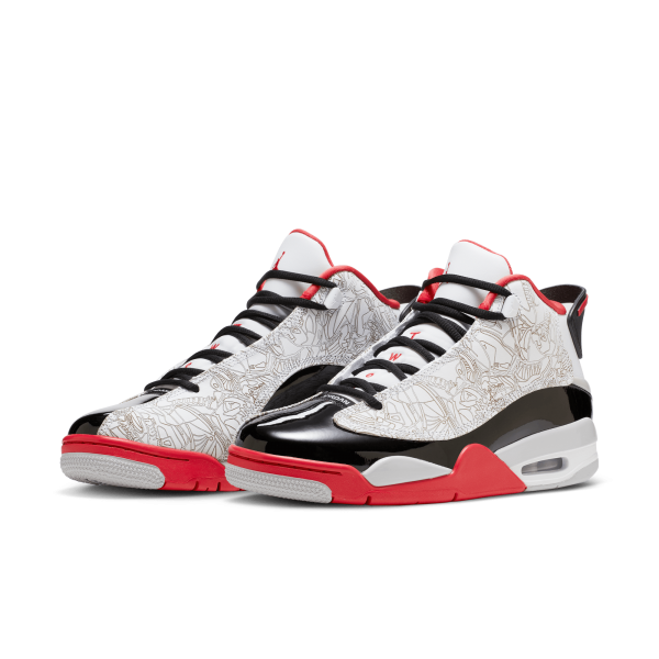 Jordan - Men - Dub Zero - White/Red/Black/Grey