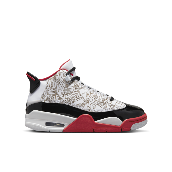 Jordan - Boy - GS Dub Zero - White/Red/Black/Grey